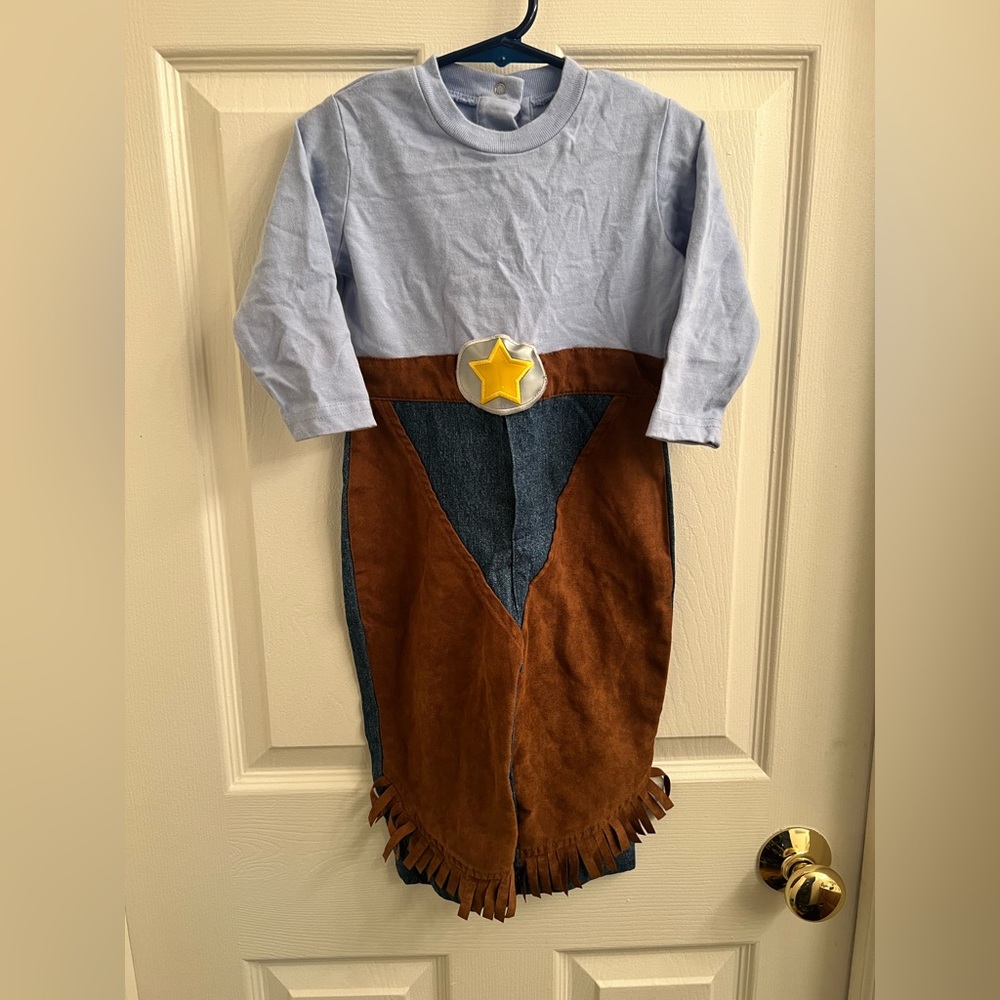 Western Cowboy Sonoma Lifestyle 18M Onesie‎ Outfit